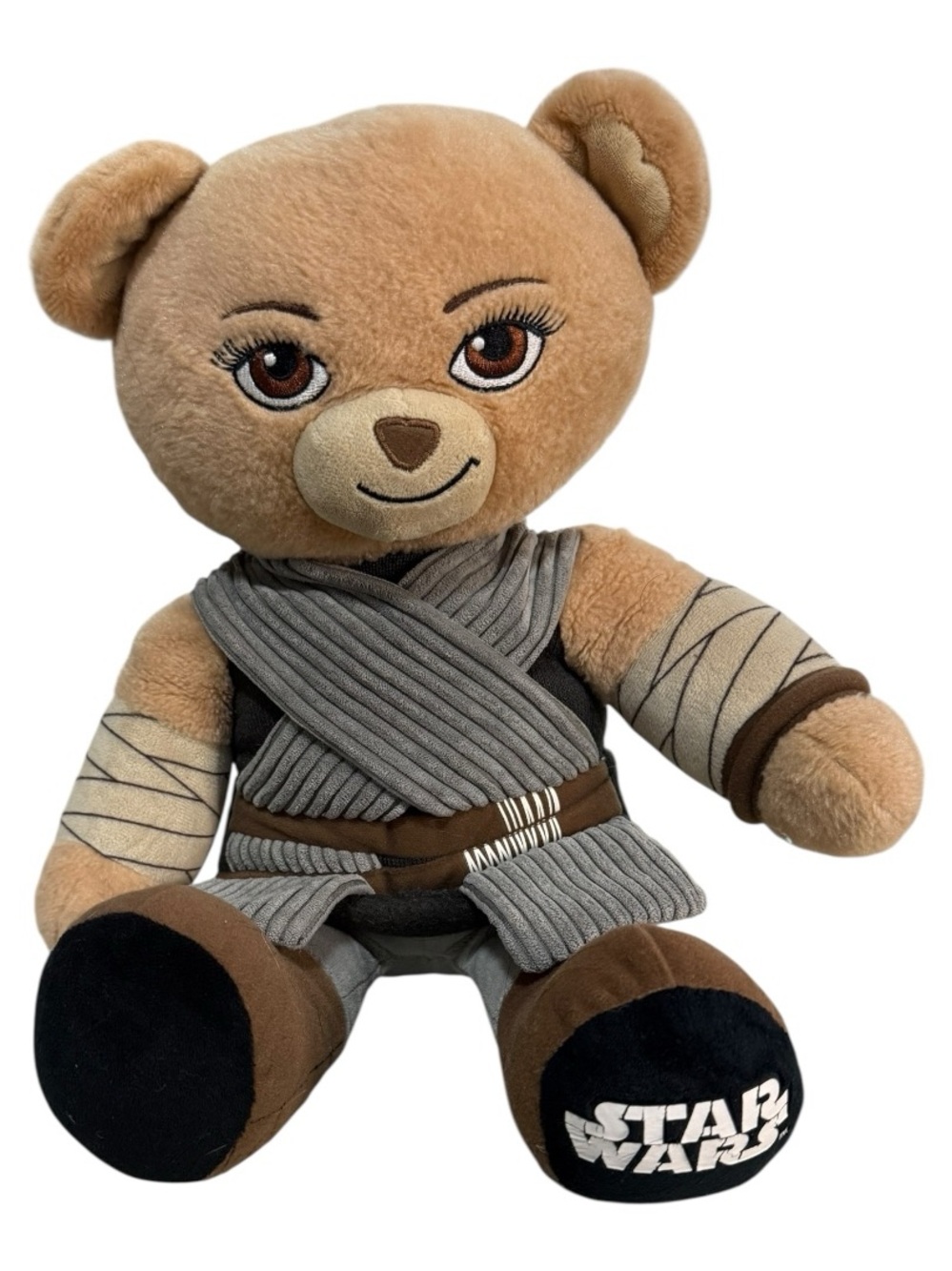 Build-A-Bear Star Wars Rey Plush Teddy Bear 17” Disney Lucasfilm Stuffed Toy